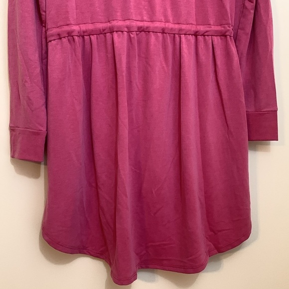 Mai Soli | NWT Tie Adjustable Waist Open Front Tunic Top Dress Swim Coverup S - Picture 14 of 17